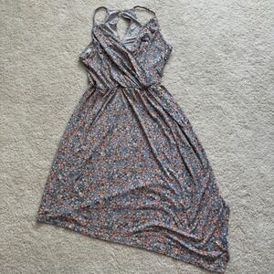 BCBGeneration‎ Women Midi Dress XS Floral Open Back